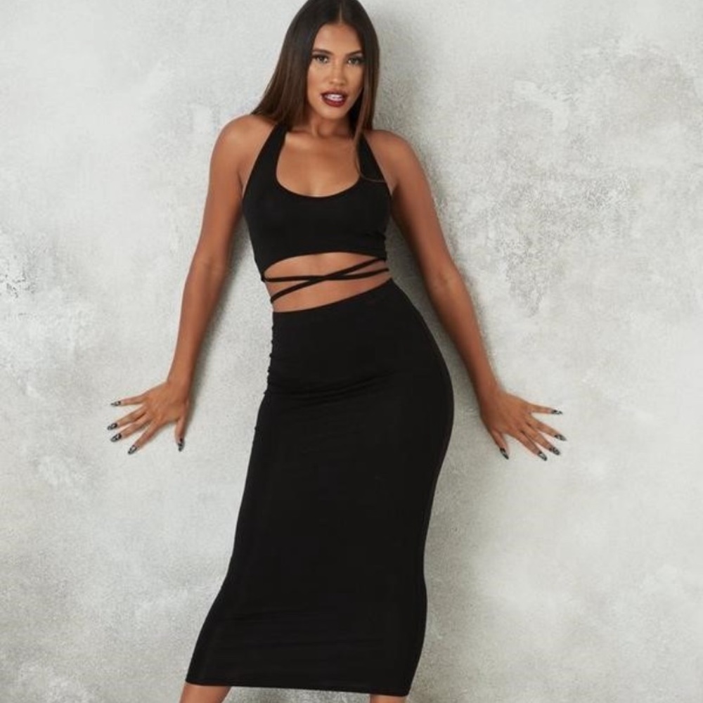Missguided Two piece Halterneck set.